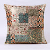 Elegant Patchwork Chenille Cushion Cover